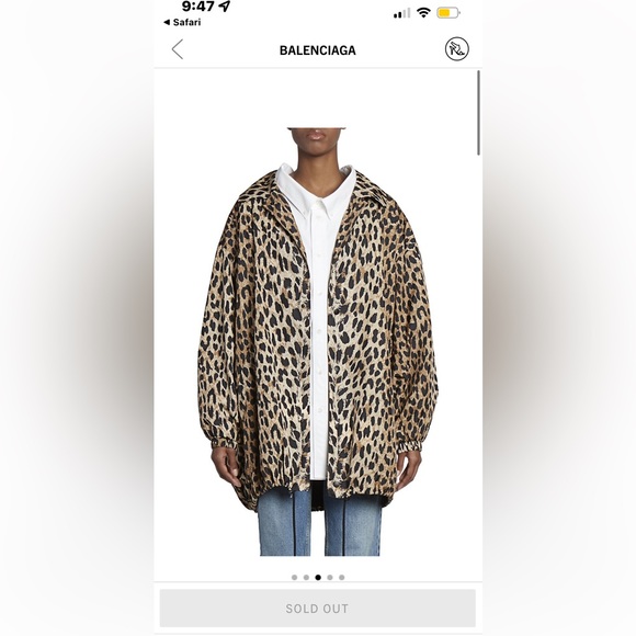 Balenciaga windbreak jacket size 36 - Picture 8 of 16